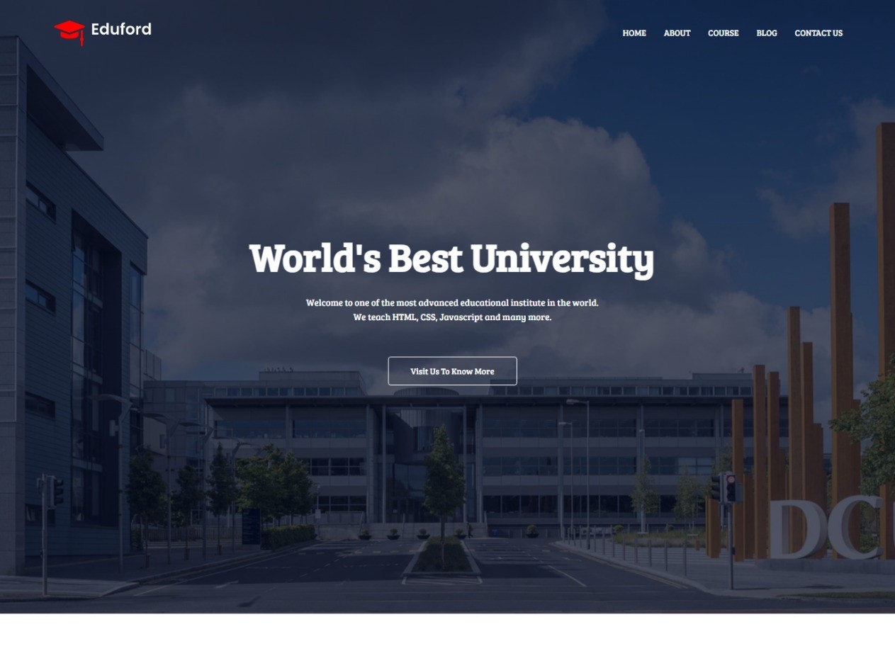 Edu Web Template